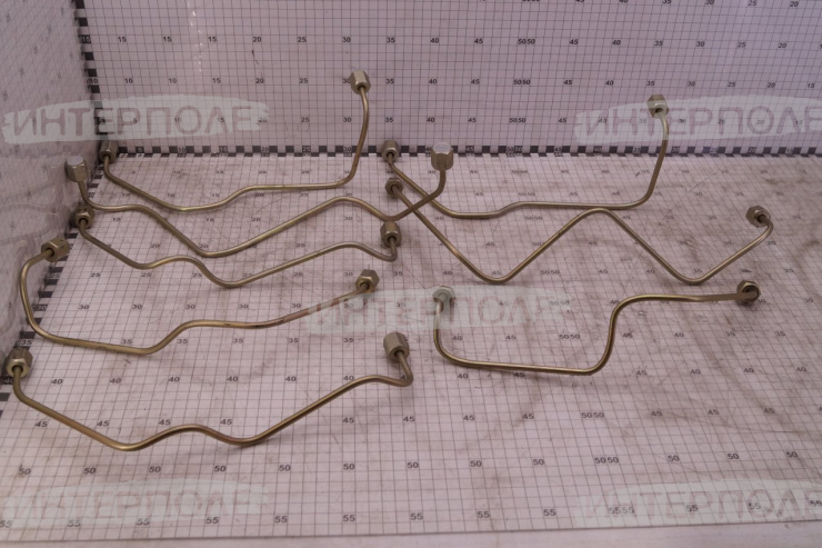 Трубки топливные высокого давления (к-т 8шт.) КАМАЗ