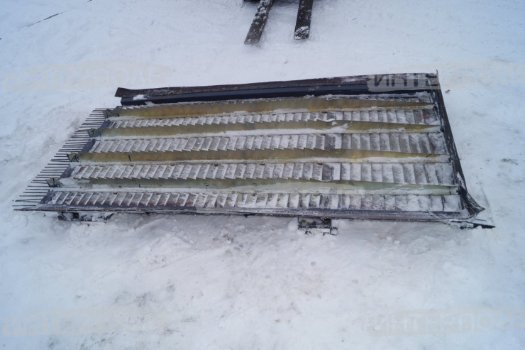 Доска стрясная в сборе с надставкой и отливами Есиль-740,КЗС-812 Гомсельмаш