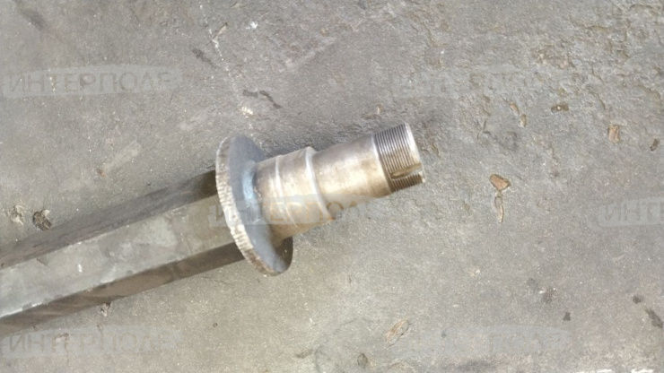 Вал секции дисков (шестигранный, L=1870 (1630) мм) (Урюпинск)