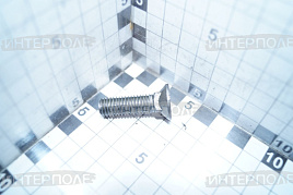 Болт М10х 35х1,5 потайная головка с квадратным подголовником, класс 8.8