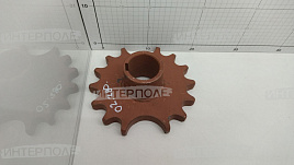 Звездочка (z=14/16, d вала=56 мм.) ведущая под литую скалку ПРФ