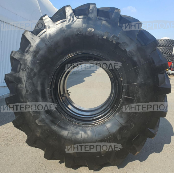 Колесо в сборе (Шина 28,1 R26 (К-700 ) Premium R-1W (TR-1W) (ФД-12) /170A8/ Б/К ARMOUR и Диск колеса К-700 DW24x26 (колесо бездисковое) MEXTEX) ЛЕВОЕ