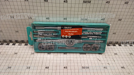 Набор метчиков и плашек М 6-М12 (12 предметов) 