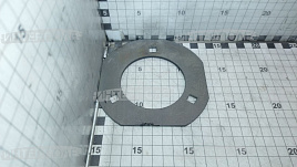 Фланец корпуса подшипника клавиши соломотряса Акрос, Вектор, Дон-1500А/Б