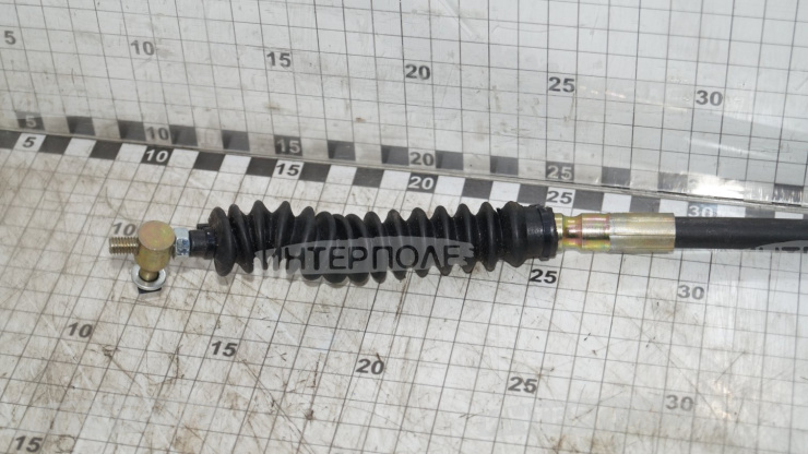 Трос дистанционного управления (педаль слива КПП) К-700, К-701, (L=900мм) (-744)