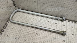 Стремянка рессоры с гайками 2ПТС-4.5; 2ПТС-6 прямоугольная 