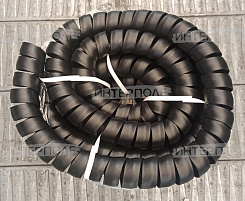 Спираль защитная 67/75 черная (бухта 10м.)