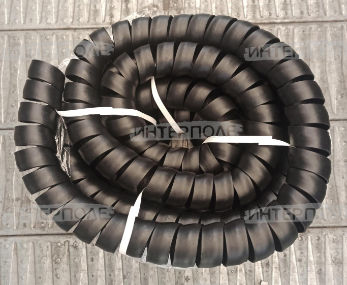 Спираль защитная 67/75 черная (бухта 10м.)