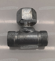 Тройник S24 с гайкой (М20х1,5-Гайка М20х1,5-М20х1,5)