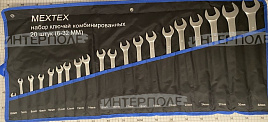 Набор ключей комбинированных №20 (20 ключей) (6-32) сумка MEXTEX