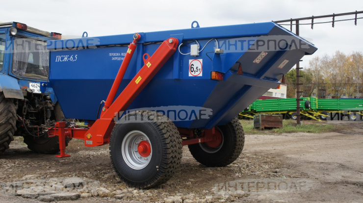 Полуприцеп тракторный самосвальный для жидких фракций ПТСЖ-6,5