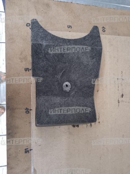 Вкладыш кожуха защитного верхнего вала наклонной камеры Есиль-740,КЗС-812,Есиль-730,КЗС-7Гомсельмаш