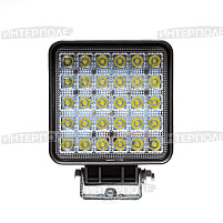 Фара светодиодная квадратная 90W 30х3W-110mm Epistar (Spot) Направленный свет универсальная 12-24В