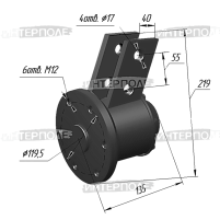 Корпус подшипника режущего узла в сборе (необслуживаемый, усиленный) БДМ (РЗЗ)