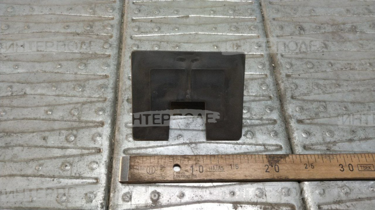 Скребок транспортера зернового элеватора Claas (Lexion, Mega, Tucano 430,440,450,470,480).