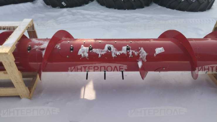 Шнек жатки захватом 9м с 2011 г. Вектор, Дон-1500Б, Акрос, Торум