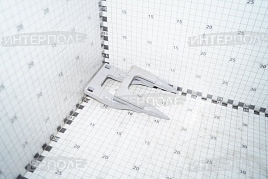 Палец двойной 17мм. открытый, направляющий усиленный, серый, Шумахер