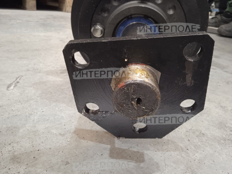 Контрпривод вариатора с электромеханизмом вентилятора очистки Есиль-740,КЗС-812 Гомсельмаш