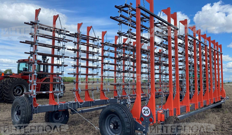 Борона зубовая шлейфовая БЗШ-18