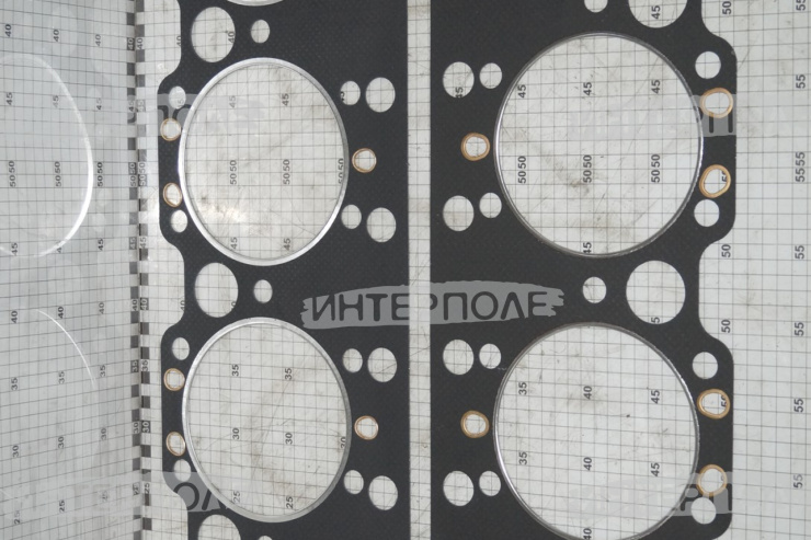 Прокладка ГБЦ ЯМЗ-238 (нов.обр.) К-700 (ЯЗТО)