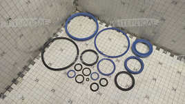 Ремкомплект гидроцилиндра ЦС-100 МТЗ, ЮМЗ (нов.обр.) (манжеты полиуретановые)