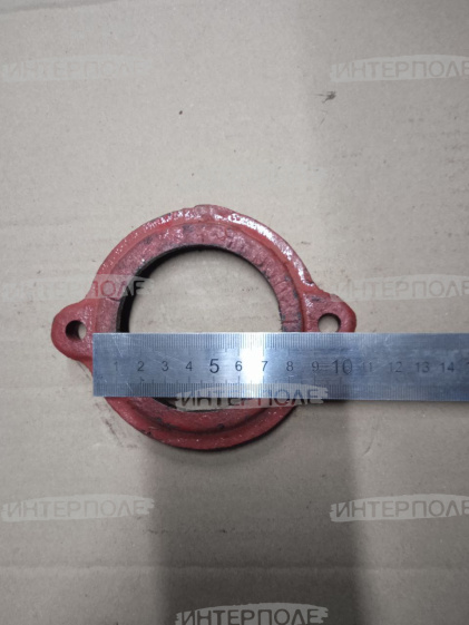 Крышка корпуса (подшипник1509) левой опоры шнека жатки Гомсельмаш