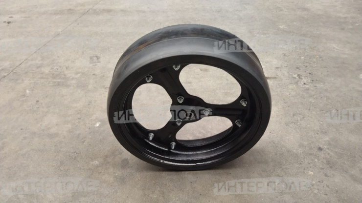 Колесо 395х115 контроля глубины ( с подш. спицевидн. штамп.) (СТ)