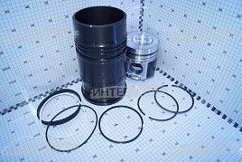 Поршневая ЯМЗ-7511.10, ЯМЗ-7601-10, ЯМЗ-238НД5 (блок нов.обр., палец 52мм) (общая головка) (г+п+п.к-ца+у/к) Ярославль (П/К)