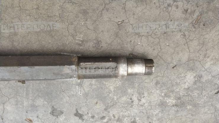 Вал секции дисков (шестигранный, L=1870 (1630) мм) (Урюпинск)