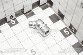 Пресс-масленка (тавотница) М10х1 угловая (под 45град)