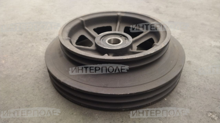 Шкив 4-руч. (d=355мм D=475мм.) заднего контрпривода в сборе Акрос, Вектор, Дон-1500А/Б, Нива-Эффект