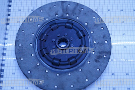 Диск сцепления ведомый МТЗ (с пружин.) закрытая пружина