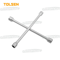 Ключ баллонный 1/2", 17x19x21x23 мм, CrV (TOLSEN)