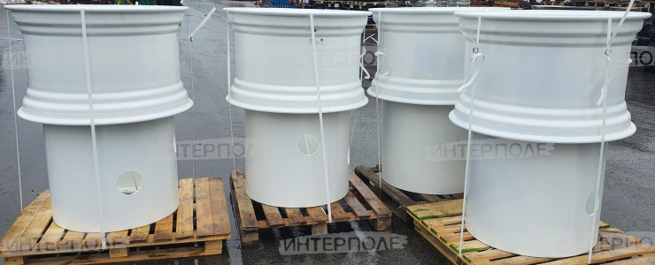 Комплект для сдваивания колес VERSATILE 2375 DW23х38 на жесткой проставке (под шину 710/70 R38) (с дисками)