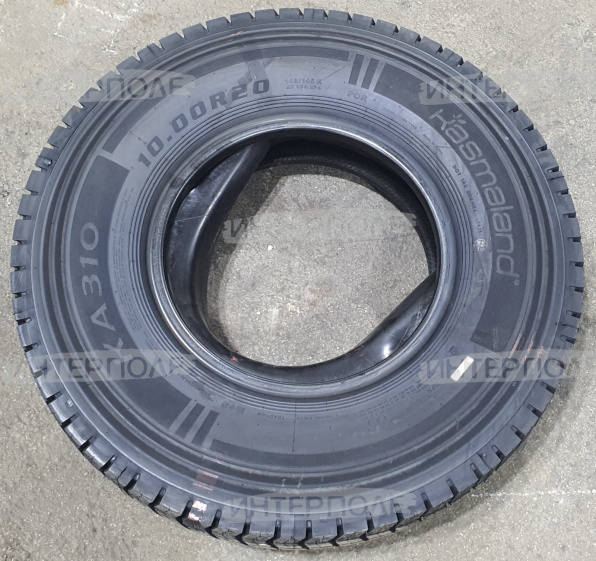 Шина 10,00 R20 (280 R508) (Камаз) (универсальная ось) KA310 (КАМА-310)/149/146K/ 18НС (с камерой ) с об. лентой KASMALAND
