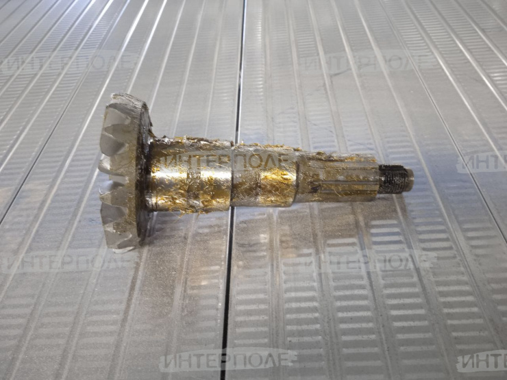 Вал-шестерня шнека выгрузного(загрузного) КЗС-1218А-1/10К Гомсельмаш