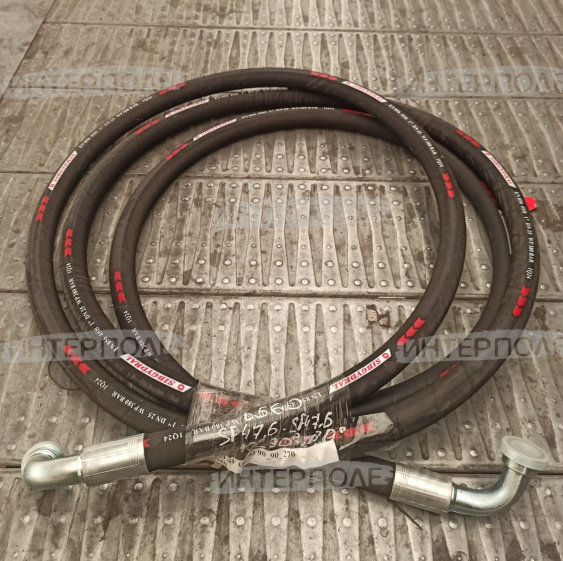 РВД Ф25 L6560 (фланец 90°-фланец 90°, разворот 270°) 4SH