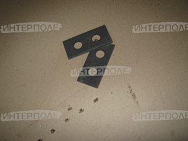 Молоток к дробилке 110х50 (толщина 5 мм) d20, м.ц.46