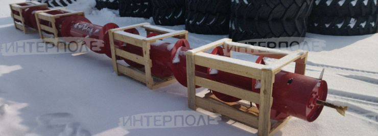 Шнек жатки захватом 9м с 2011 г. Вектор, Дон-1500Б, Акрос, Торум