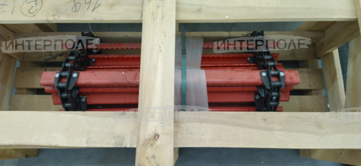 Транспортер наклонной камеры (2 цепи, 60"), Case (2166/2366) Акмаш