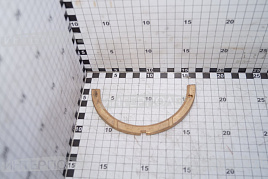 Полукольцо упорного подшипника вала коленчатого (полукольца, полумесяц) ЯМЗ-236, -238 (ПАО Автодизель)