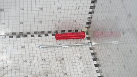 Отвертка комбинированная (плоская SL6,0/крест PH2) пластиковая ручка