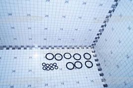 Ремкомплект уплотнительных колец заглушек коленвала ЯМЗ-240 (К-700А, К-701, МАЗ, КрАЗ) 